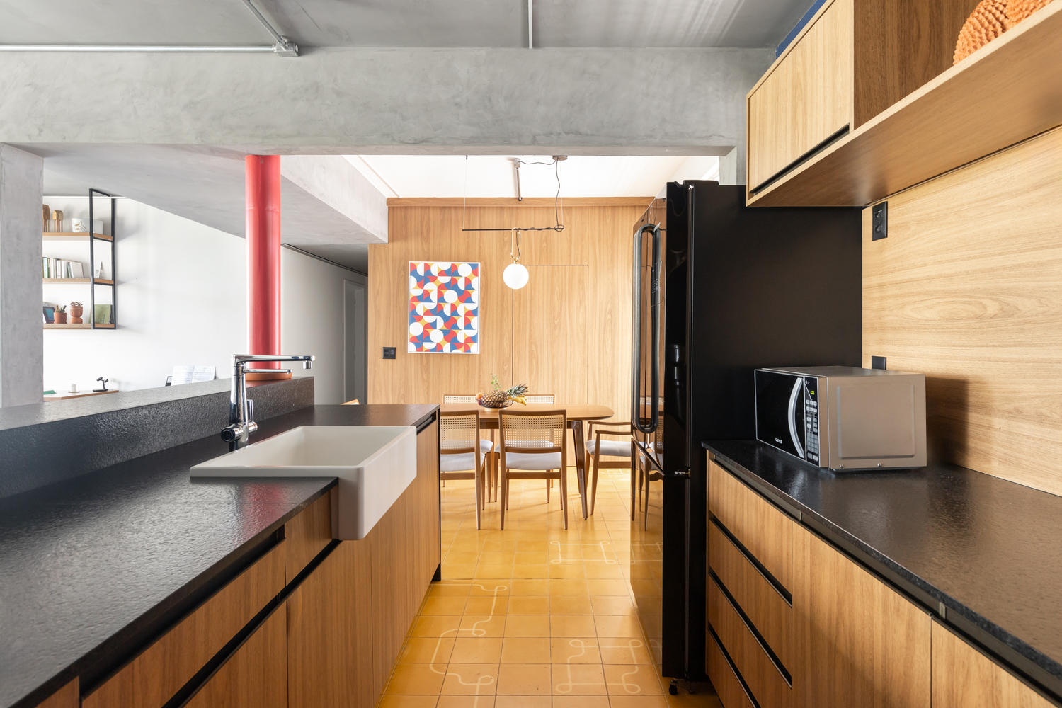 巴西利亚色彩公寓的惊艳蜕变丨巴西巴西利亚丨Umdiedro Arquitetura-14