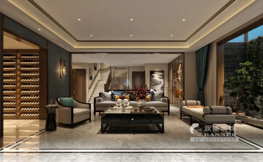 赵振庭的现代中式别墅设计 | 空间、意境与文化的完美融合-2