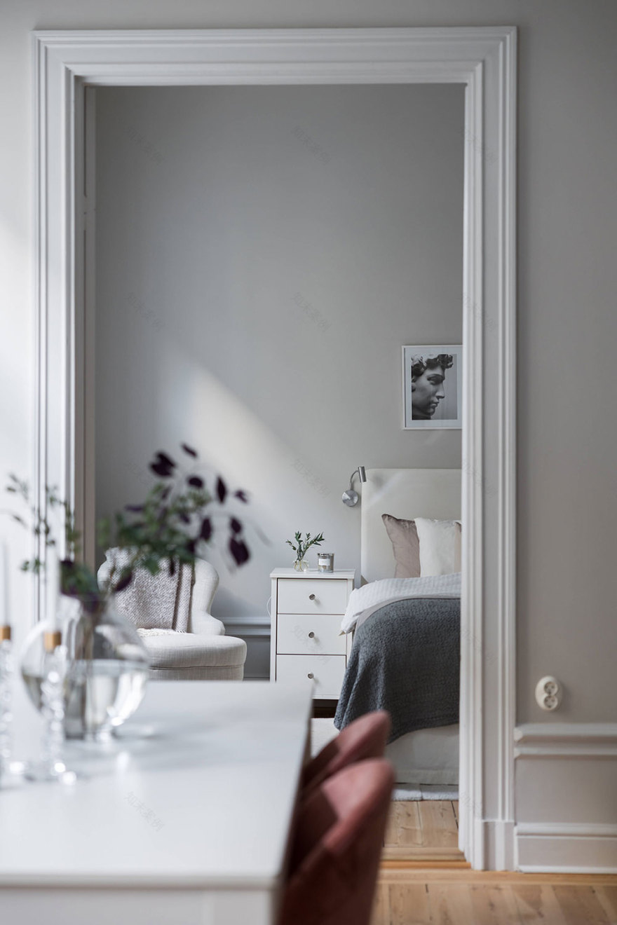 宁静优雅的斯德哥尔摩经典公寓-8