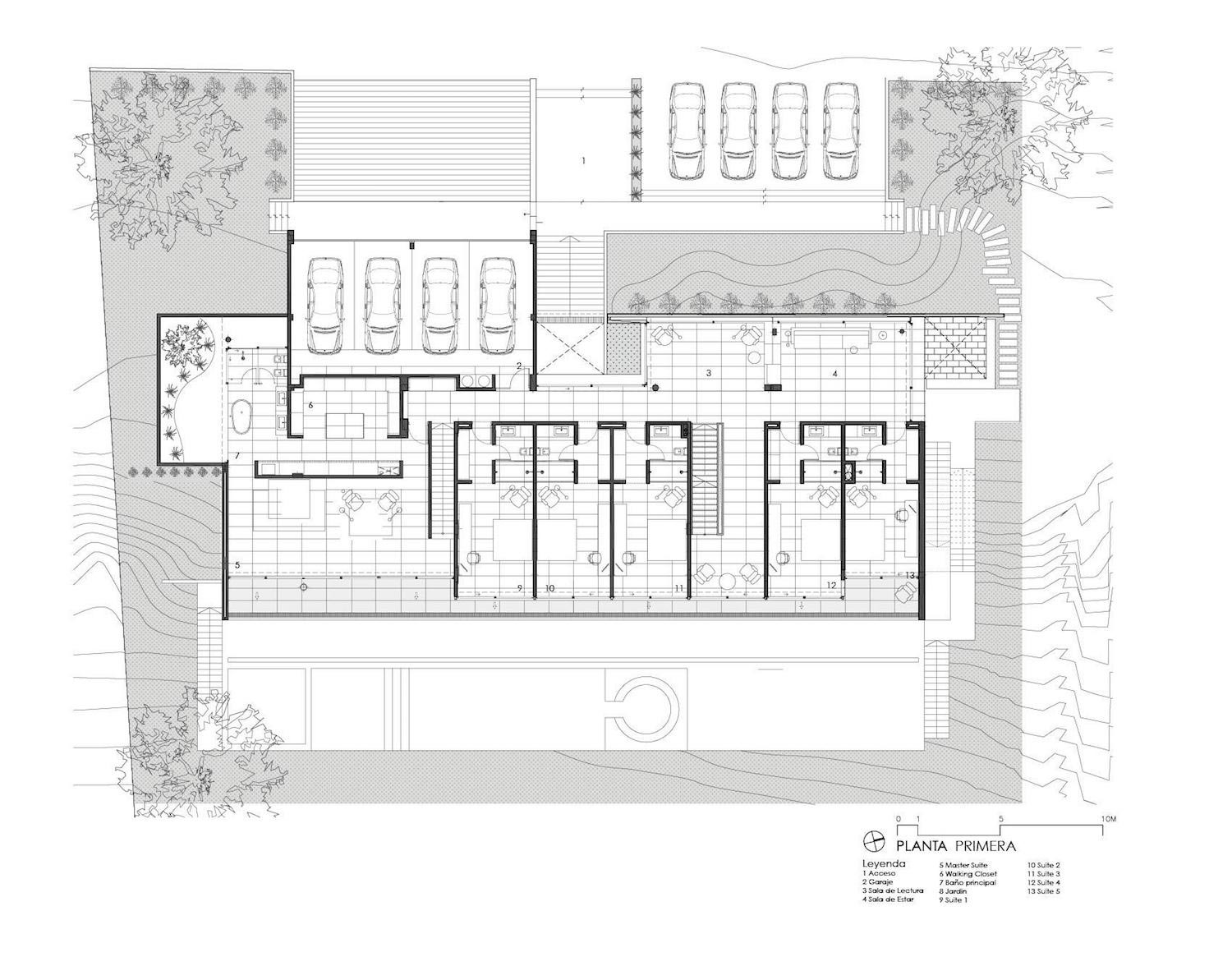 Casa Claros project located on a slope along the riverside overlooking the city   Page 2 of 2   CAANdesign  Architecture and home design blog-10
