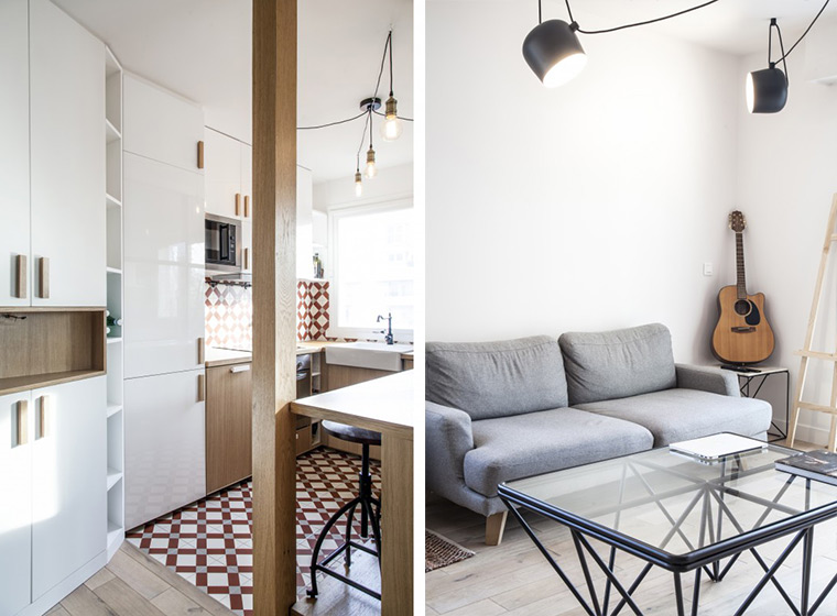 巴黎小户型的餐厨空间魔法-12