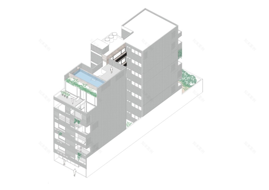LL 2474 建筑 · Arqtipo 打造的灰色砖墙生态家园-23