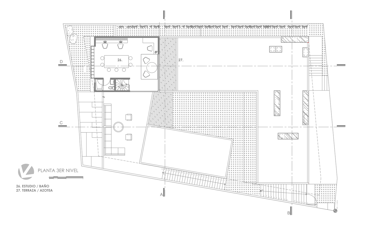 墨西哥 LL 住宅丨Taller5 Arquitectos-59