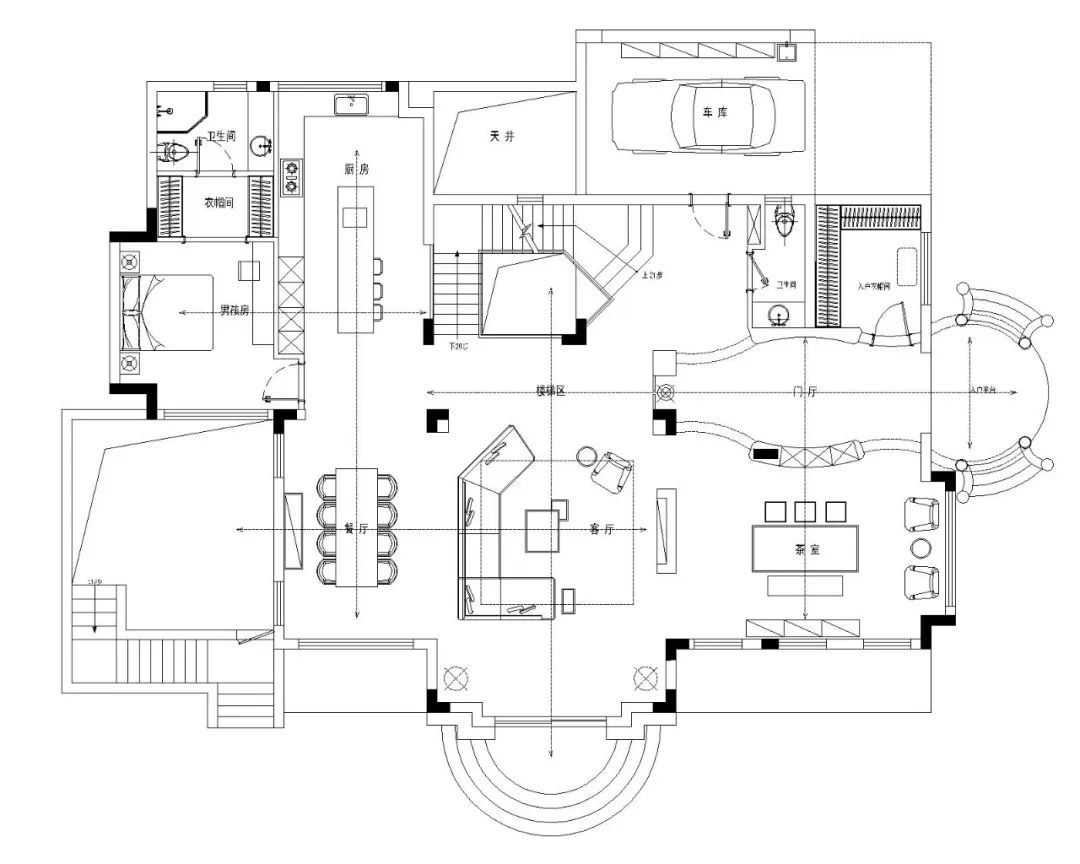 上海佘山独栋别墅丨中国上海丨明礼舍（上海）创意设计事务所-69