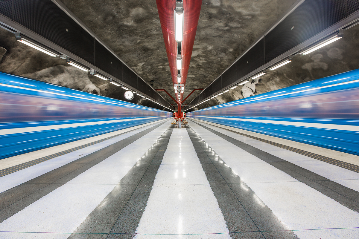 Stockholm Subway II 车站设计丨瑞典斯德哥尔摩丨Calle Artmark-12