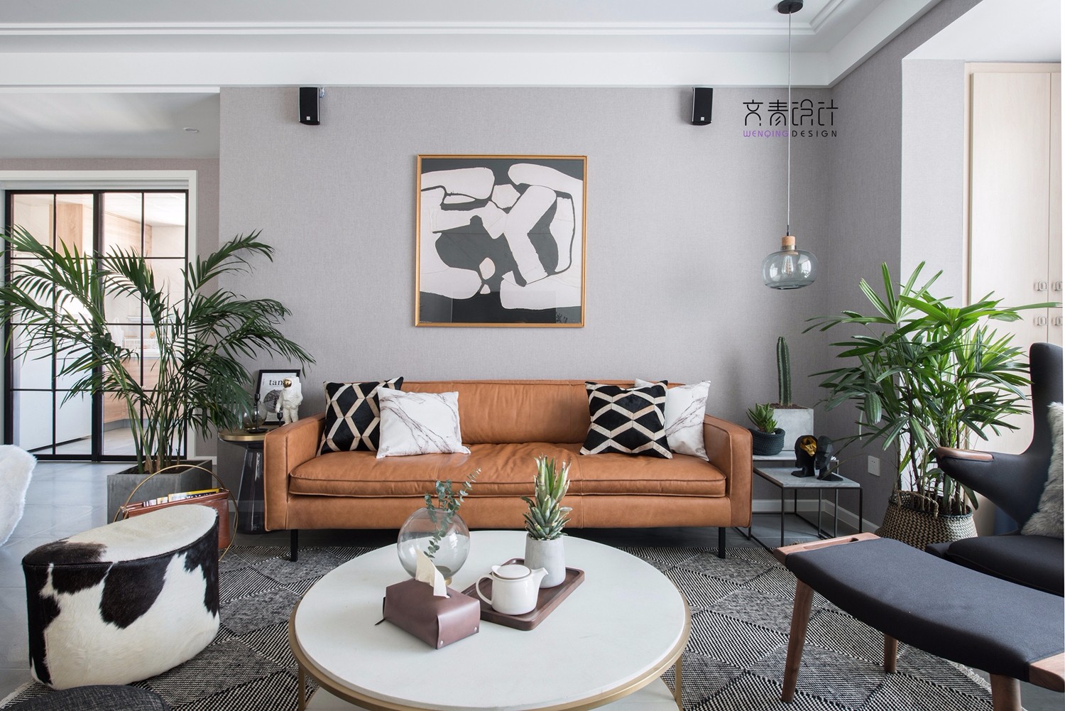 四居室北欧风  文青设计-9