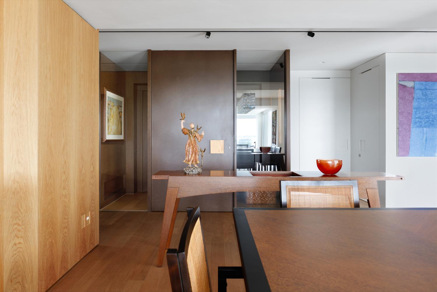 巴西 Alto de Pinheiros II 公寓 | 木质温馨现代住宅-3