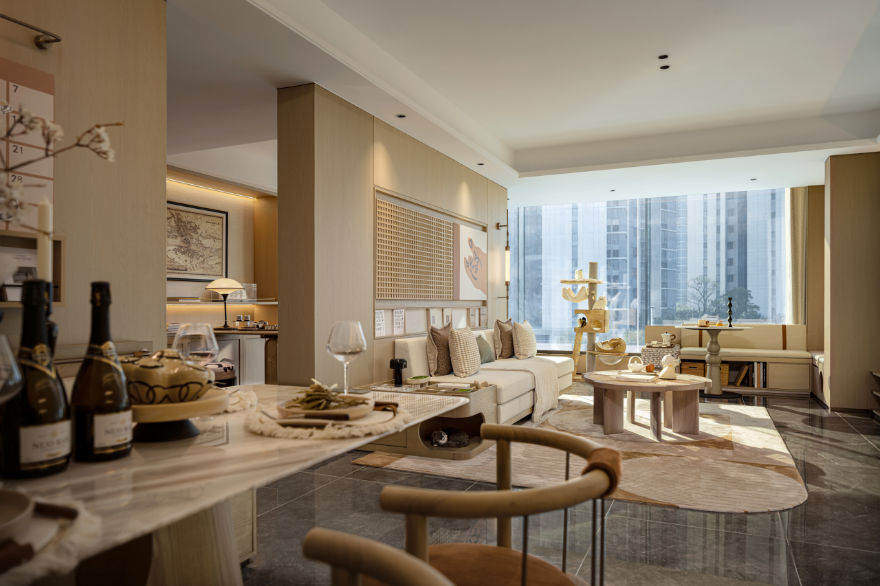 蓝城·悦雅园125㎡样板间丨中国佛山丨OE设计团队-68