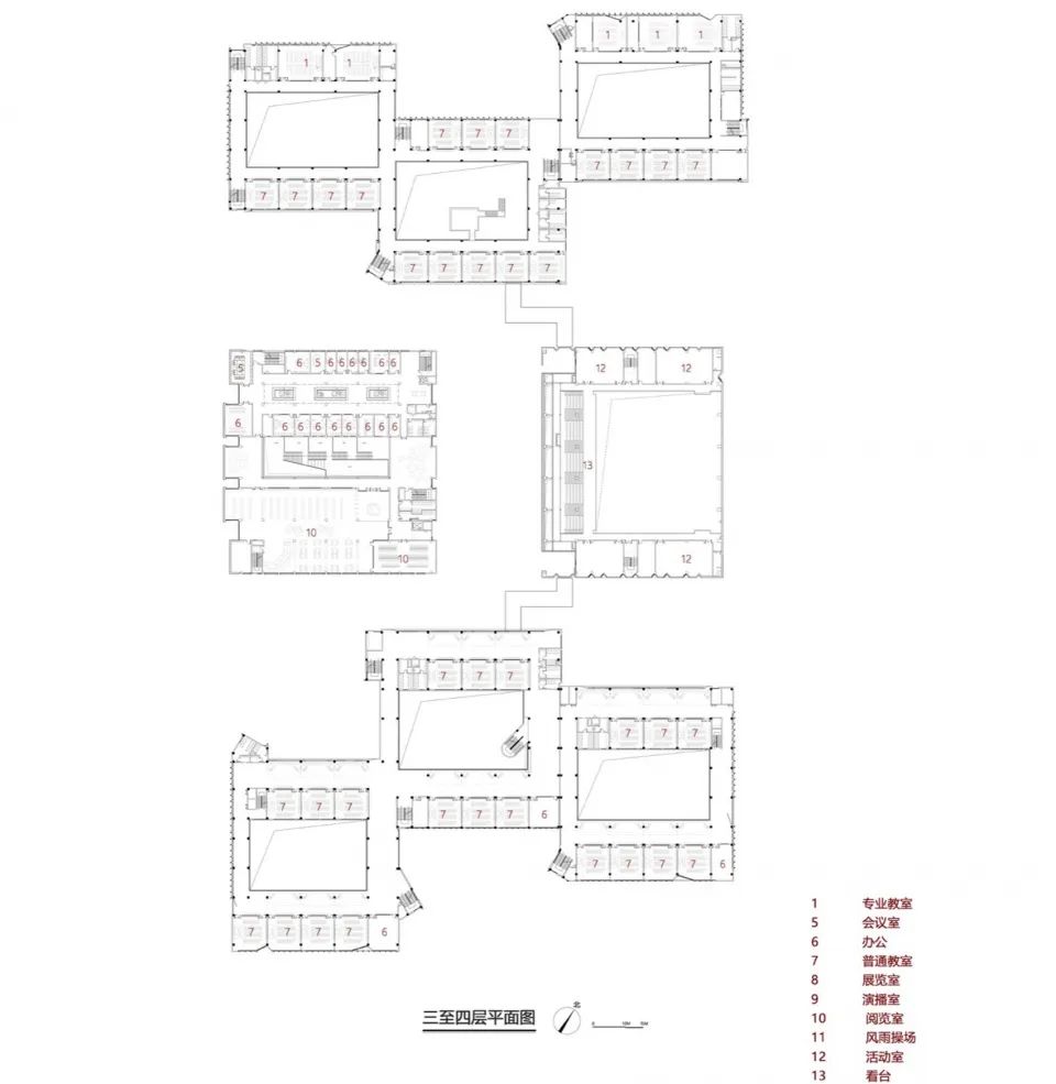 从城市设计到建筑：扬州宝应实验学校-265