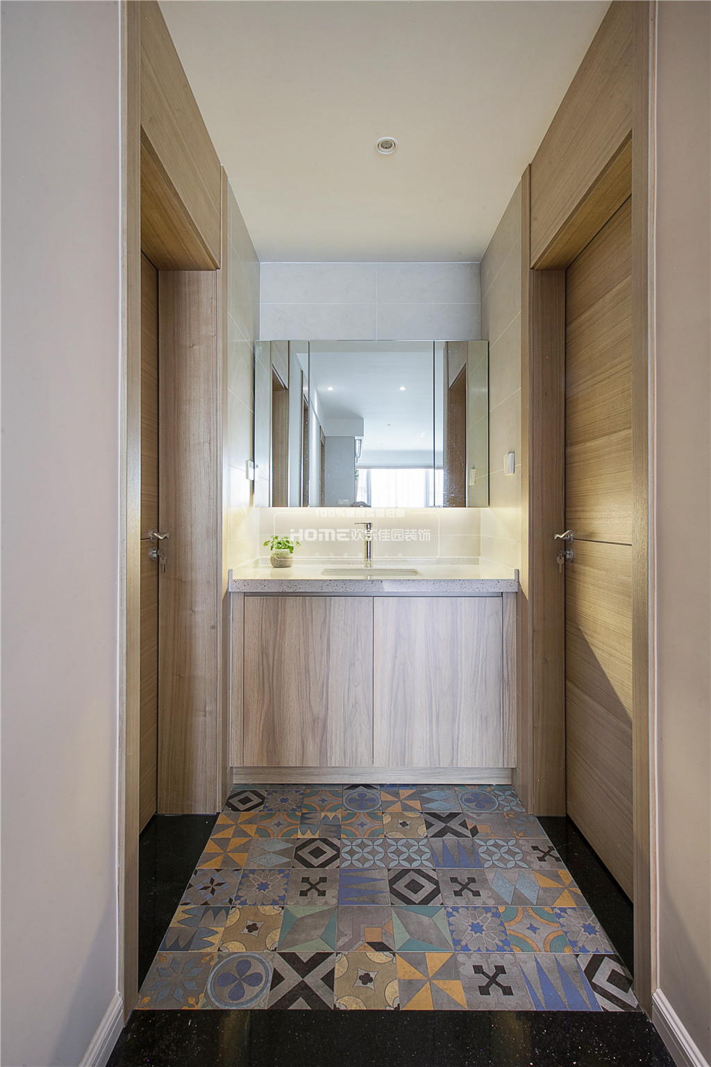 80 平北欧风润城家居,原木清新打造宽敞成长空间-39