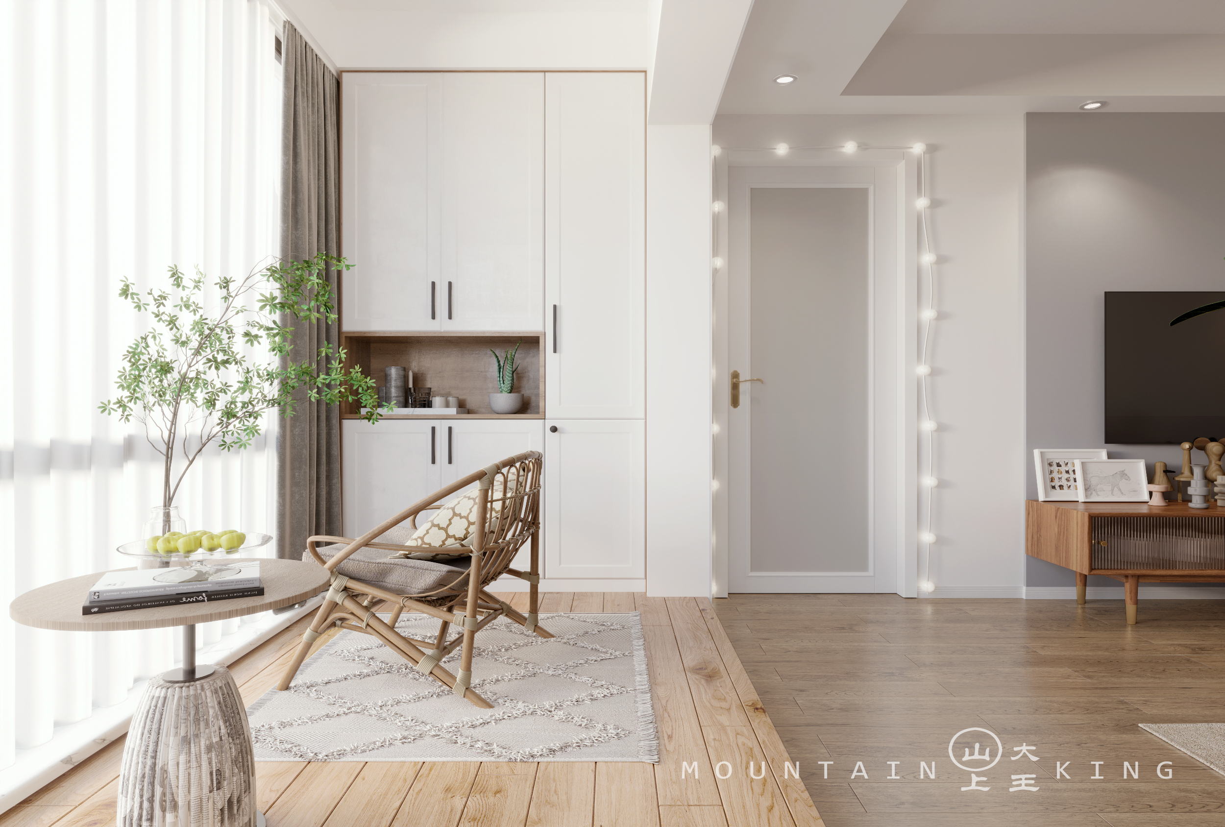 长沙湖湘奥林匹克花园 86㎡北欧风设计丨中国长沙丨天亮-10