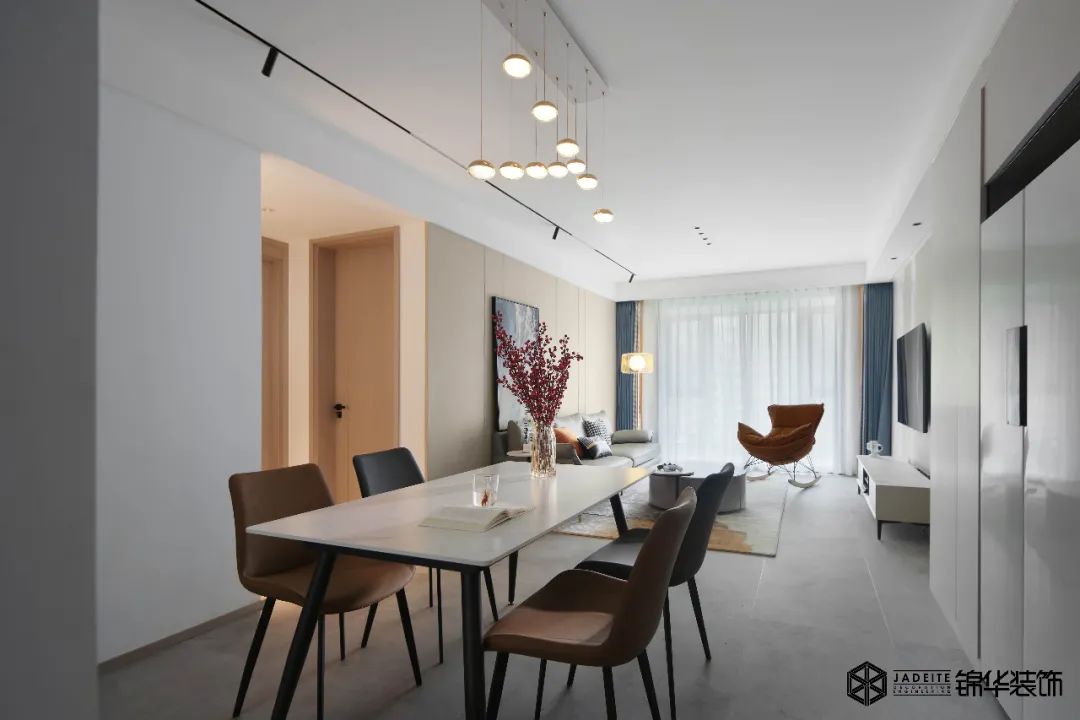 90 后新婚夫妻的明亮舒适婚房设计丨锦华装饰-23