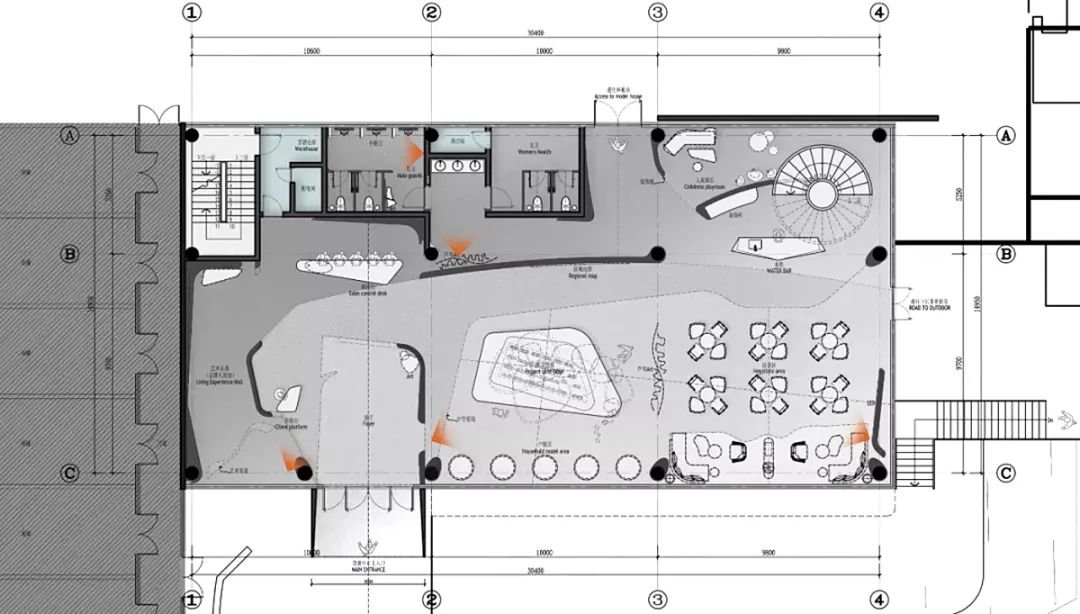 银川中梁印营销中心 | 宇宙星辰下的刚柔并济空间-47