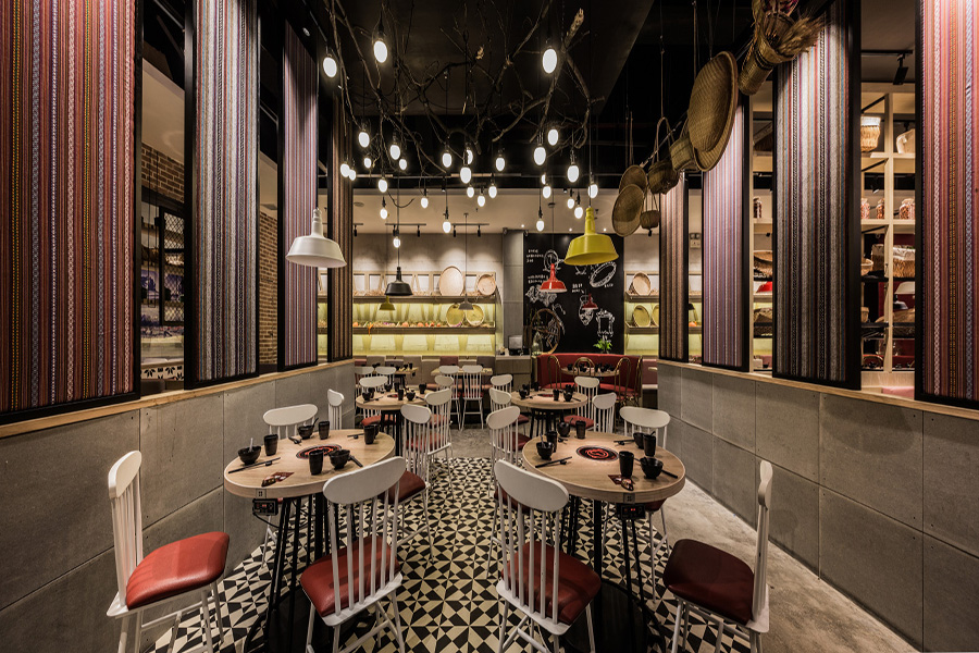 贵阳鸿通城“都市新大新”豆米火锅店 | 现代农家风的空间诗篇-18