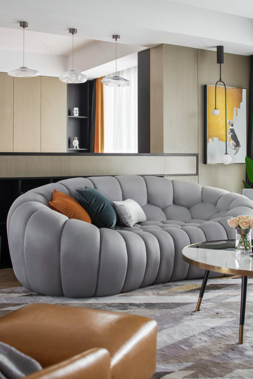 90 后小夫妻 180㎡个性舒适家居,海景猫宅的惬意生活-16