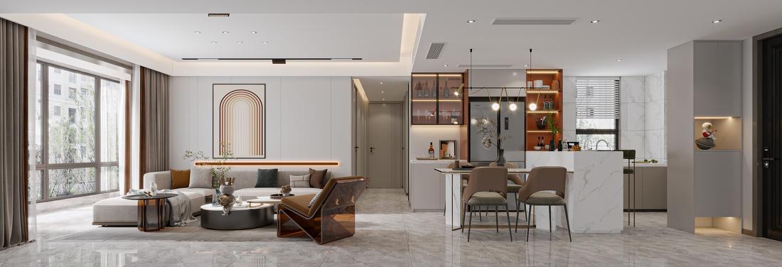 现代简约风格温馨之家-3