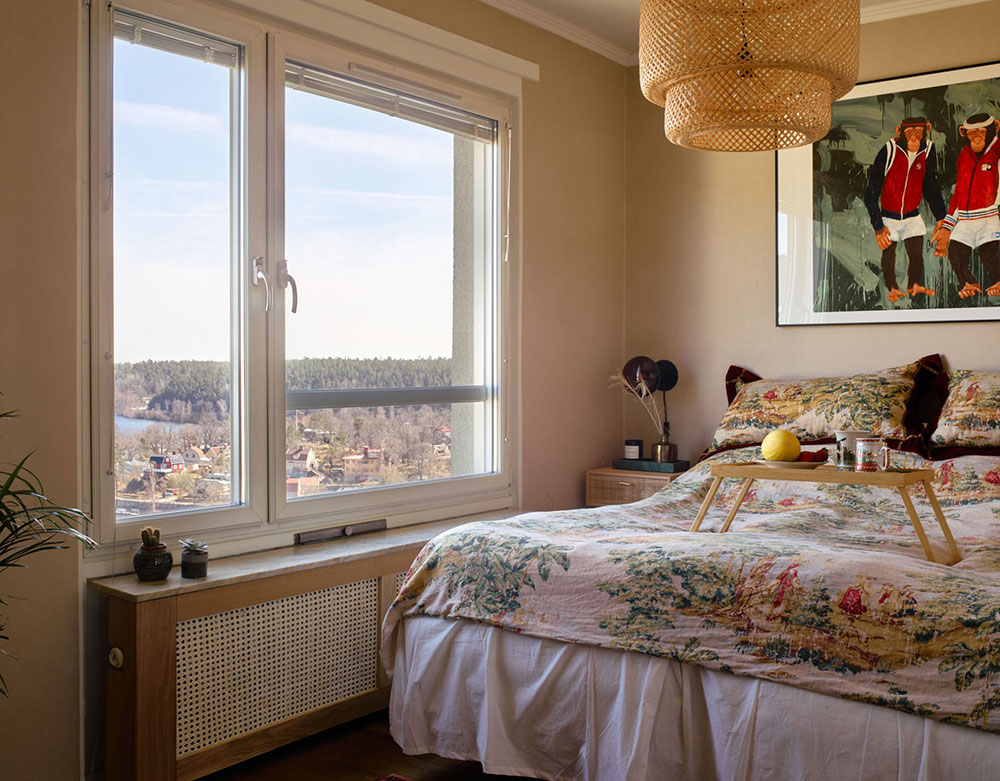 斯德哥尔摩独特高层公寓，复古与现代的完美结合-11