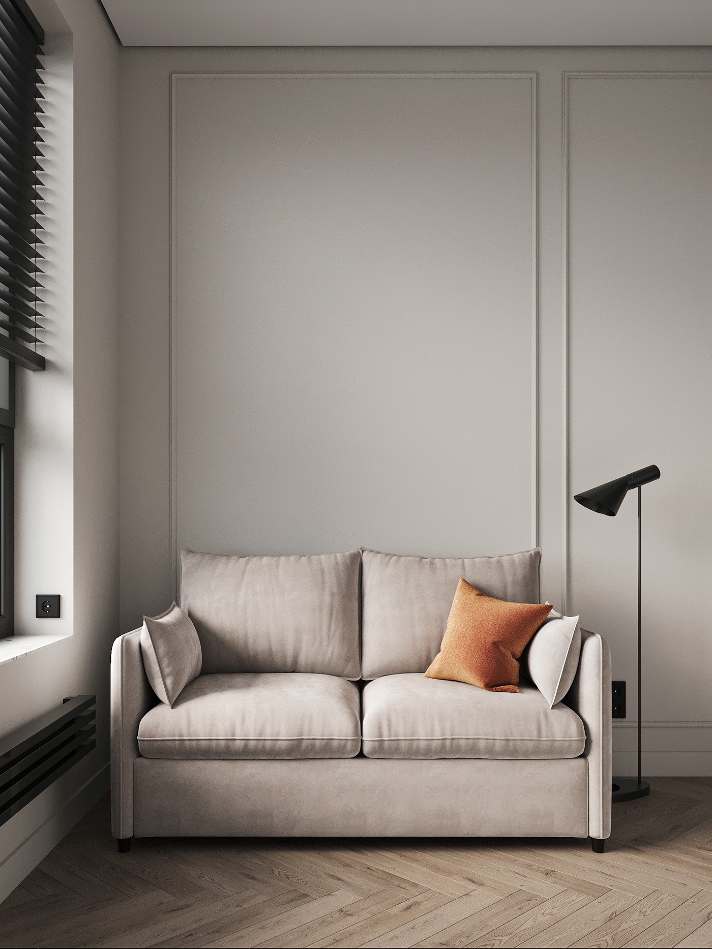 现代舒适简洁空间设计！-3