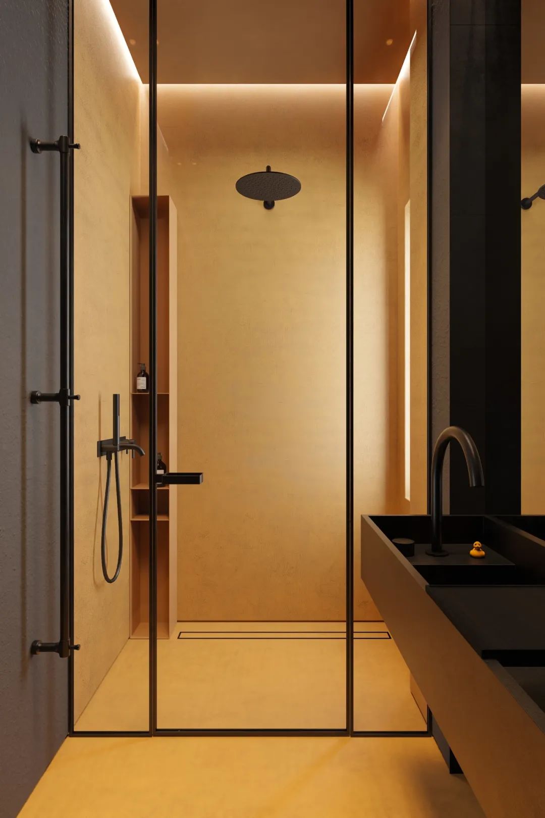 高级黑,极简空间的艺术魅力丨Igor Sirotov-37