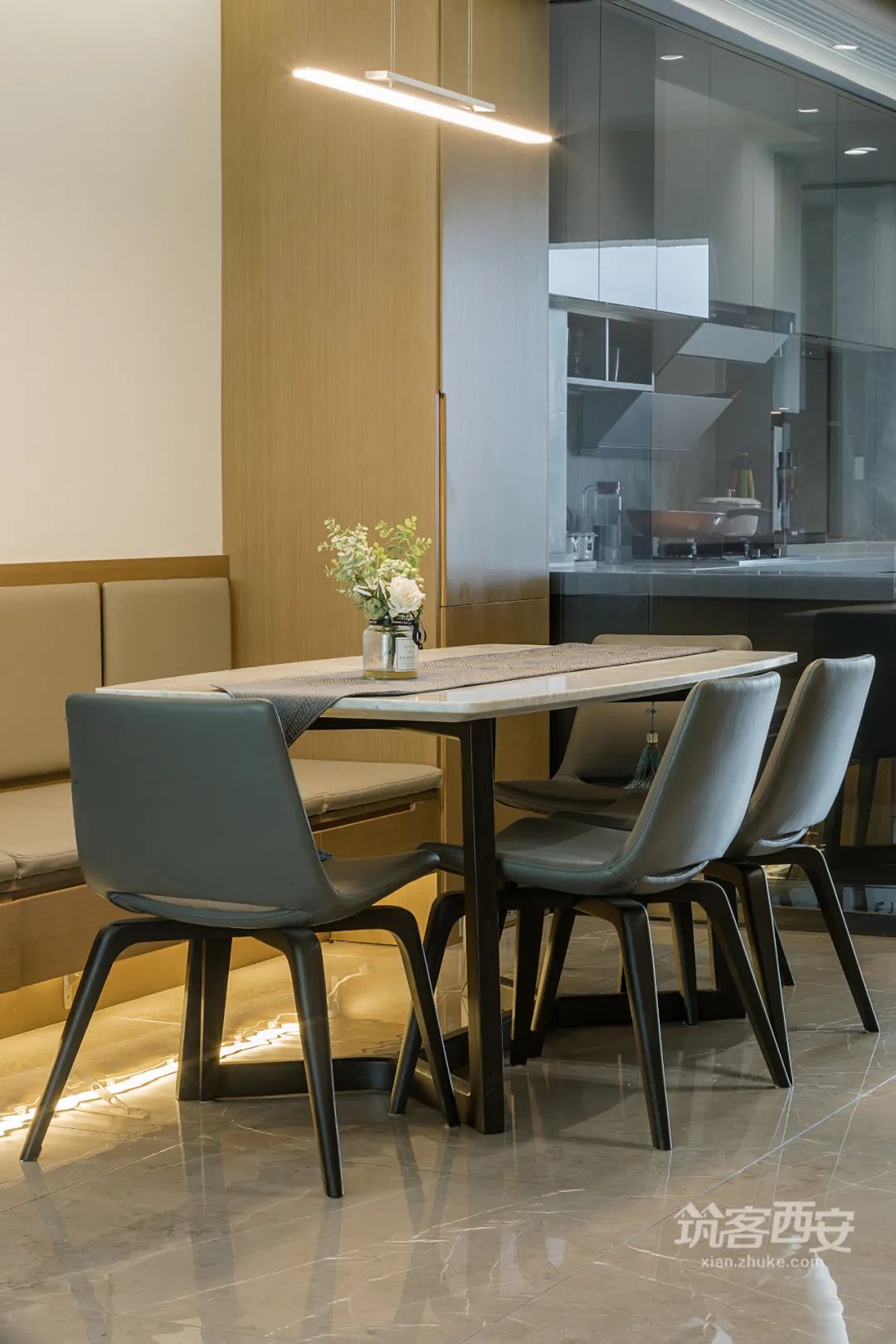 西安湖城大境 8 号地 | 现代简约私宅,打造独立风景空间-78