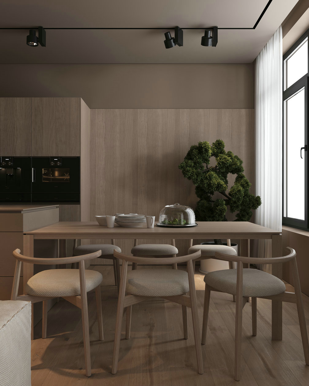 原木风小空间公寓设计-5