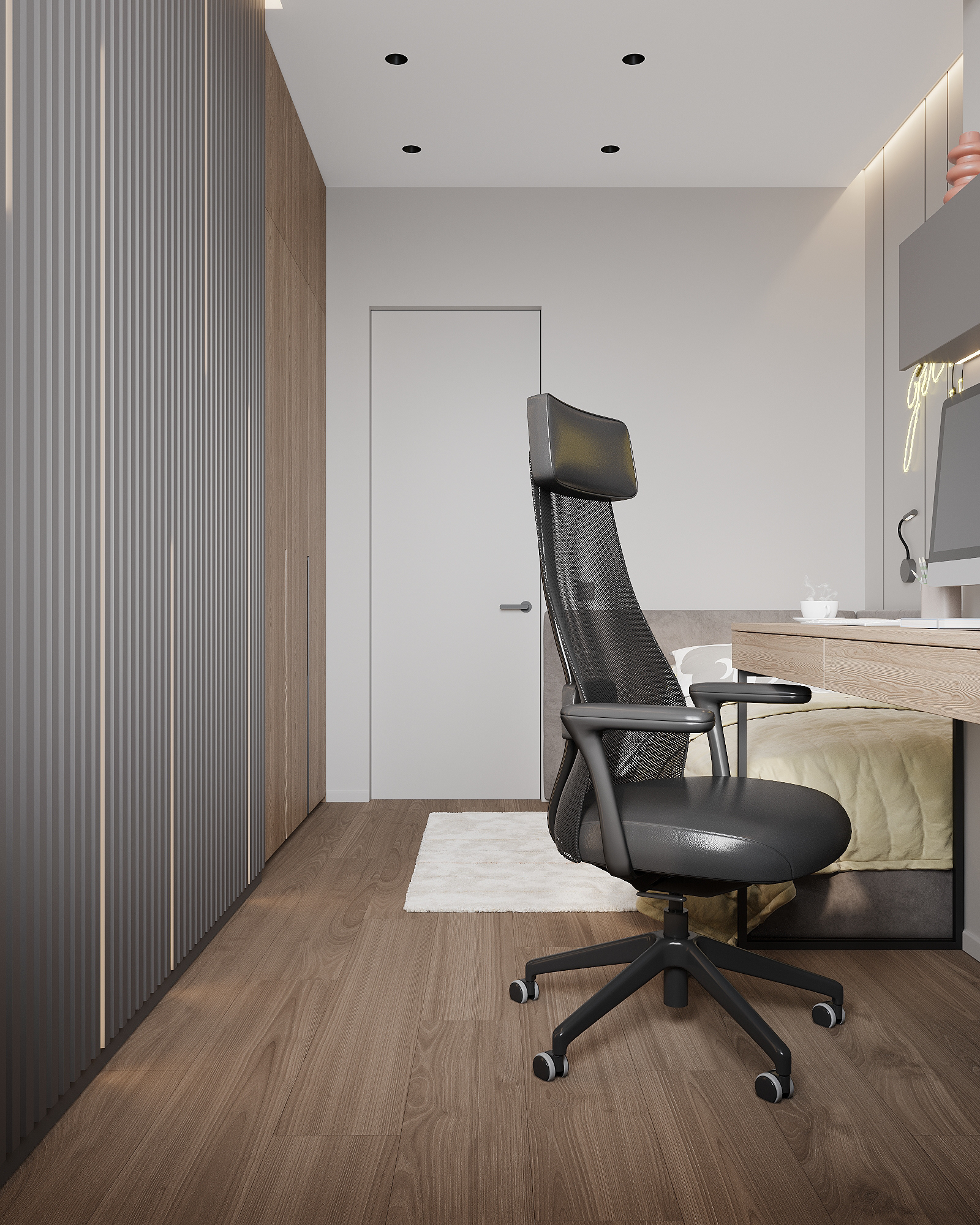 ZHK "Wings" 公寓室内设计丨乌克兰哈尔科夫-59