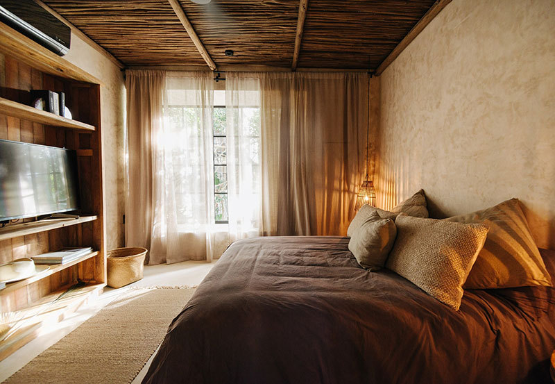 墨西哥图伦绿色环绕的异域别墅-19