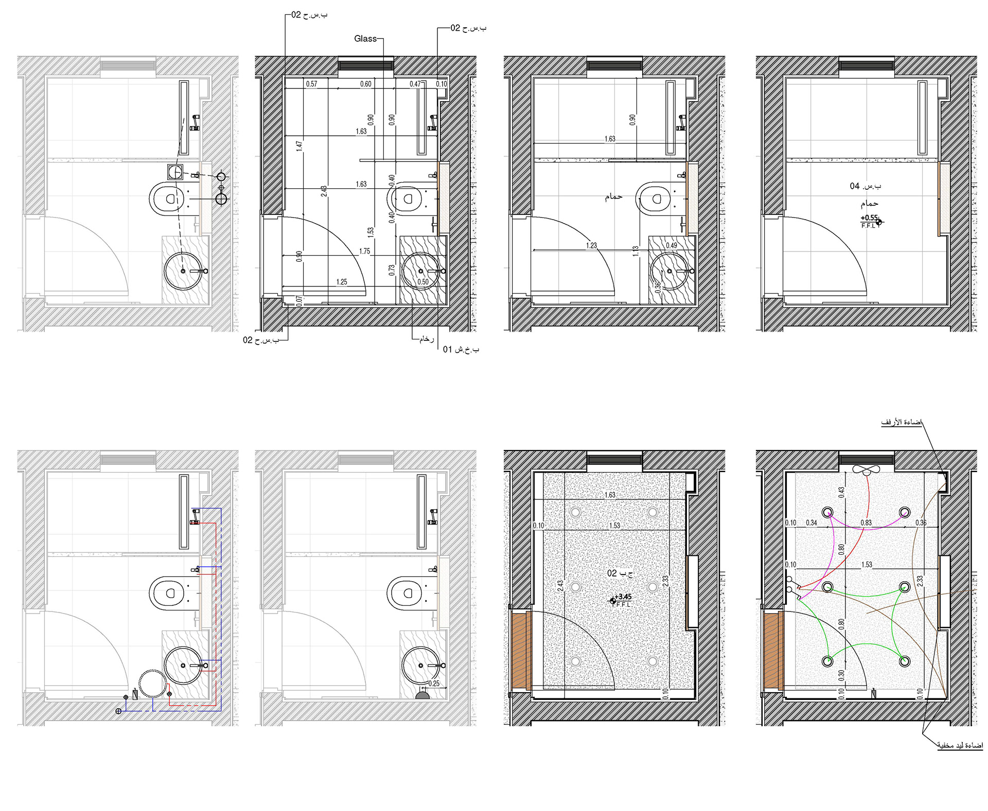 A·A 现代别墅室内设计丨沙特阿拉伯丨Bariq Consultants-41