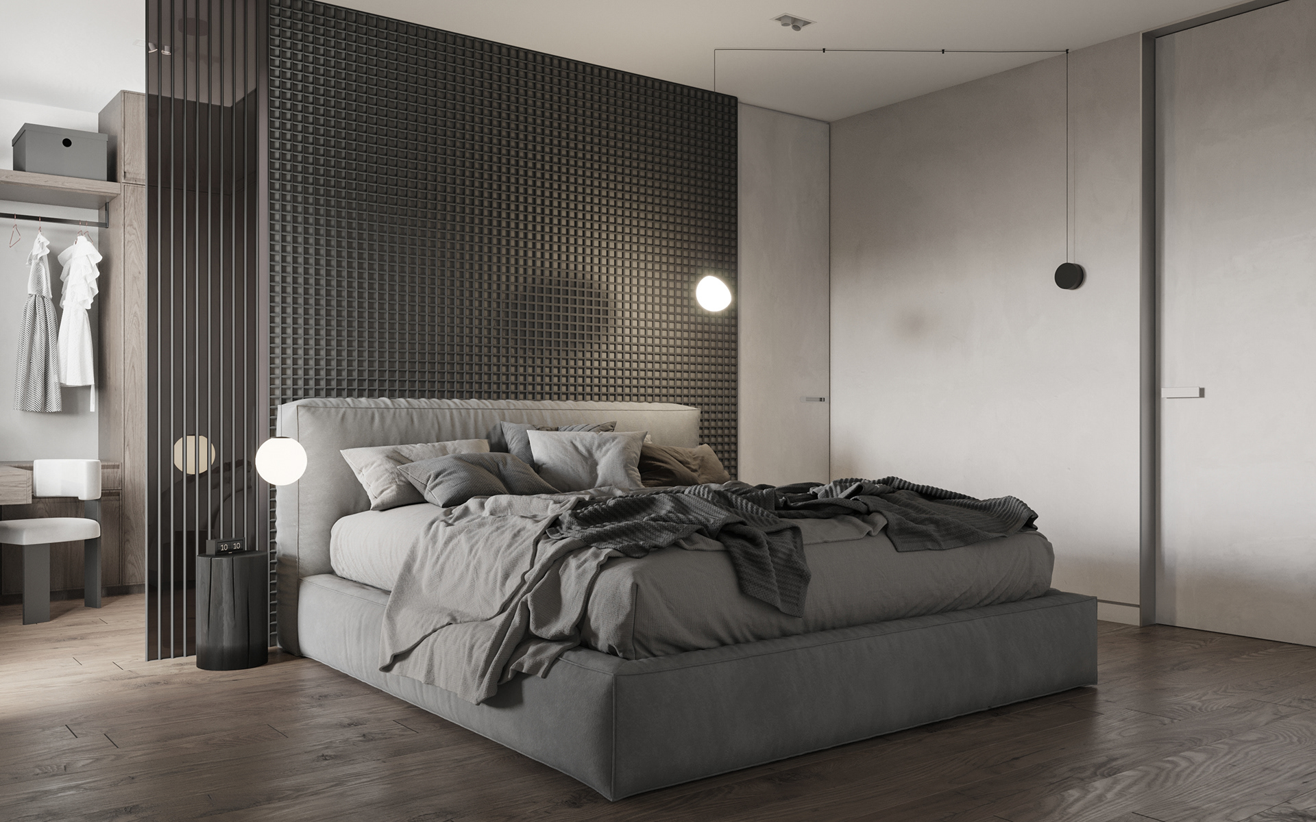 125平，现代简约空间设计-12