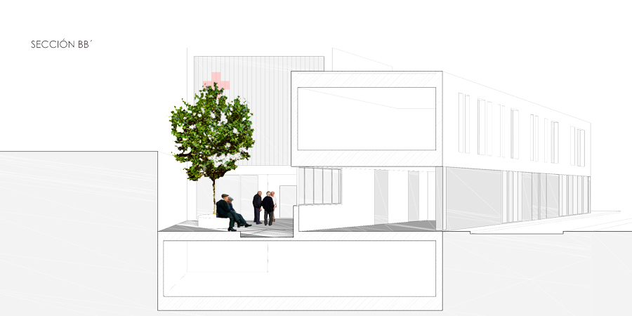 Albolote红十字会日间停留中心及总部设计丨西班牙格拉纳达丨MO2 Arquitectura + Diseño-12