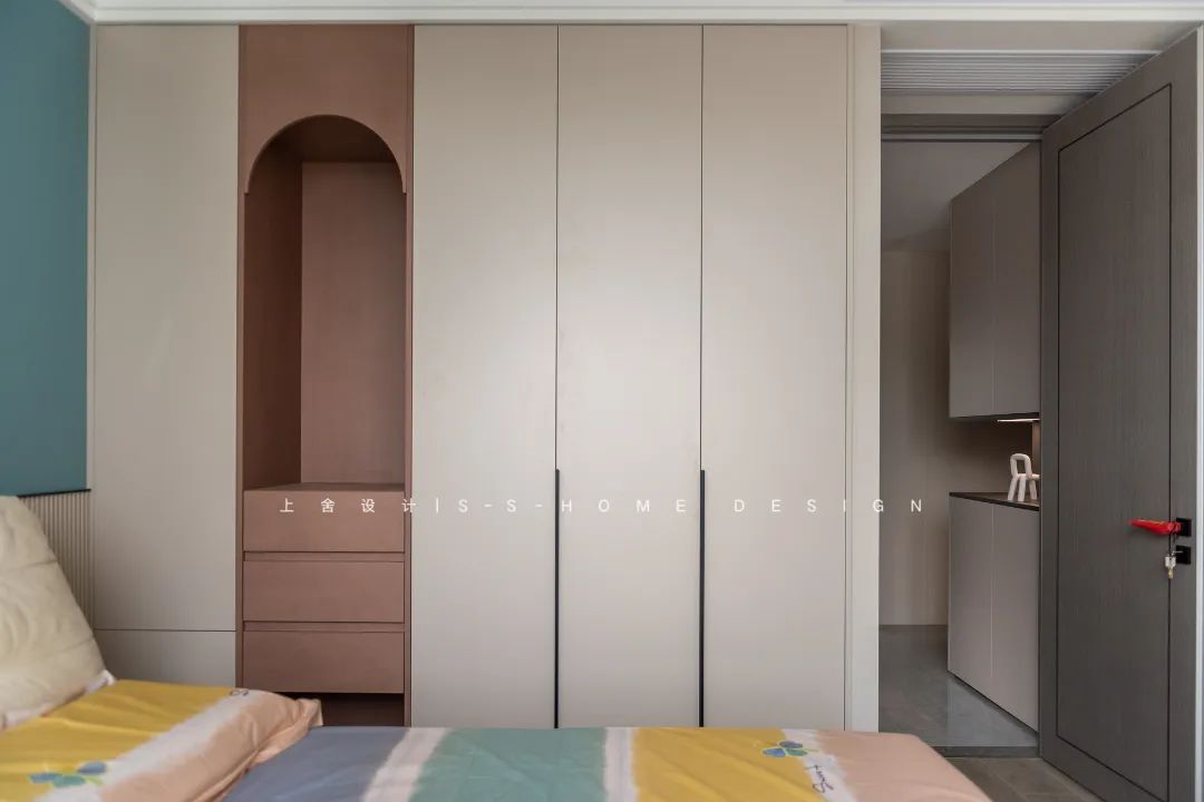 十里桃源舒适三室住宅设计丨上舍设计-31