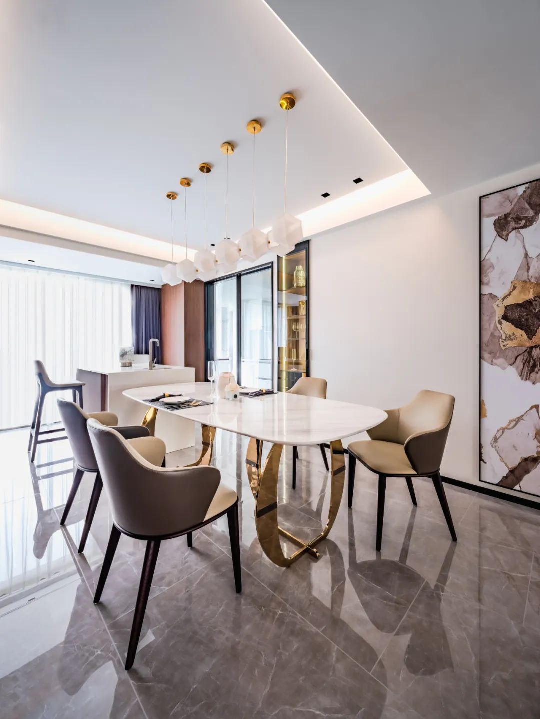 天韵水岸 | 故乡情愫的室内设计表达-45