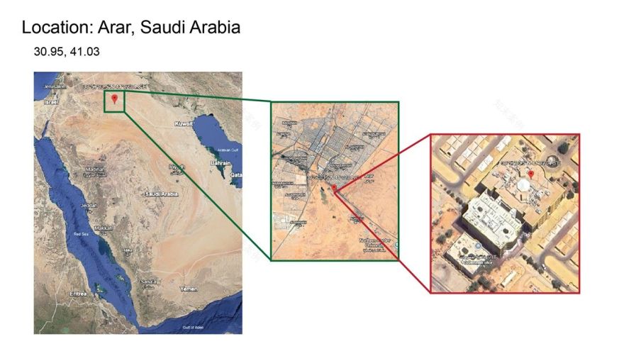 沙特阿拉伯阿拉尔北部边境行政大楼建筑照明分析-3