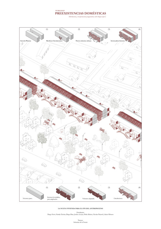 Pre E·istencias Domésticas工作坊项目丨智利圣地亚哥丨智利圣托马斯技术大学建筑学院21个团队-114