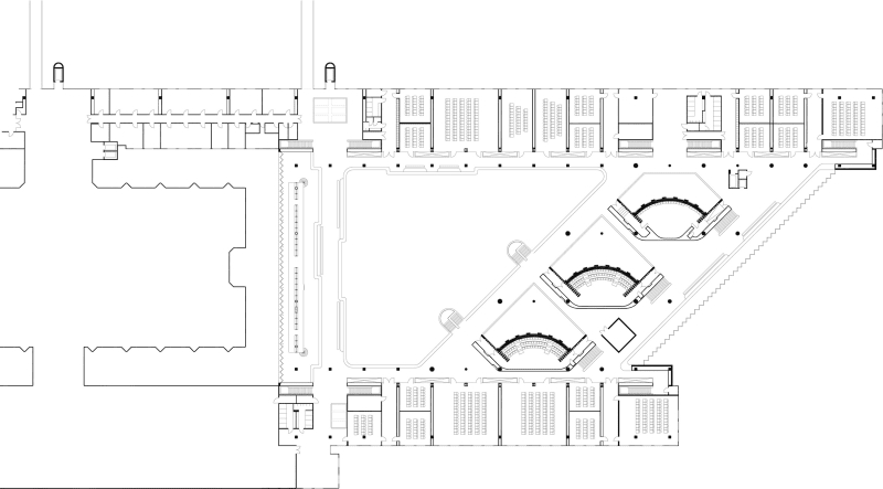 已有建筑中新空间的挖掘：镂空天花板，打造满溢阳光的中庭医学中心-19