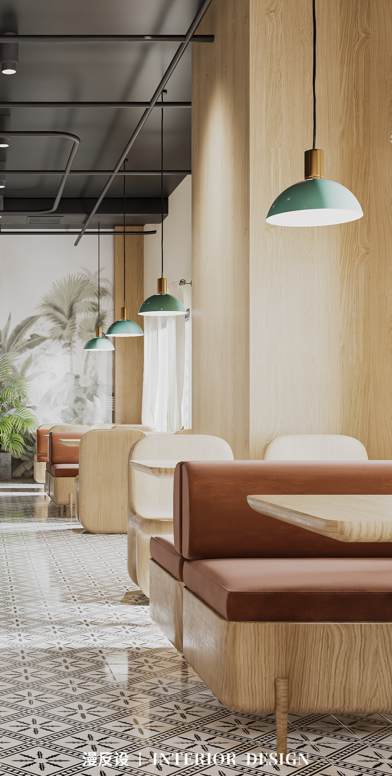 武汉漫反设空间设计 | 饮食与浪漫的完美融合-5