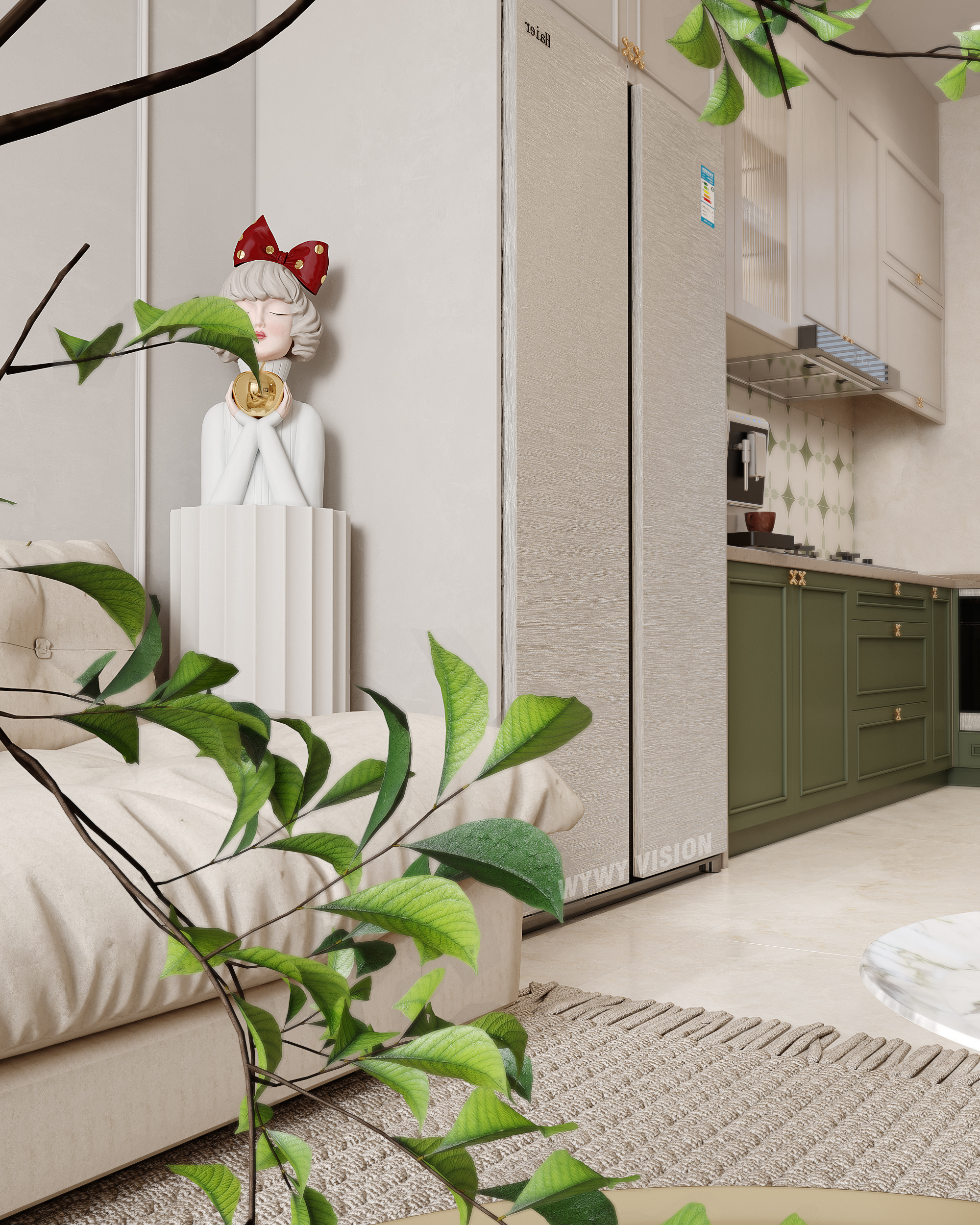 效果图表现丨住宅空间丨工作-7