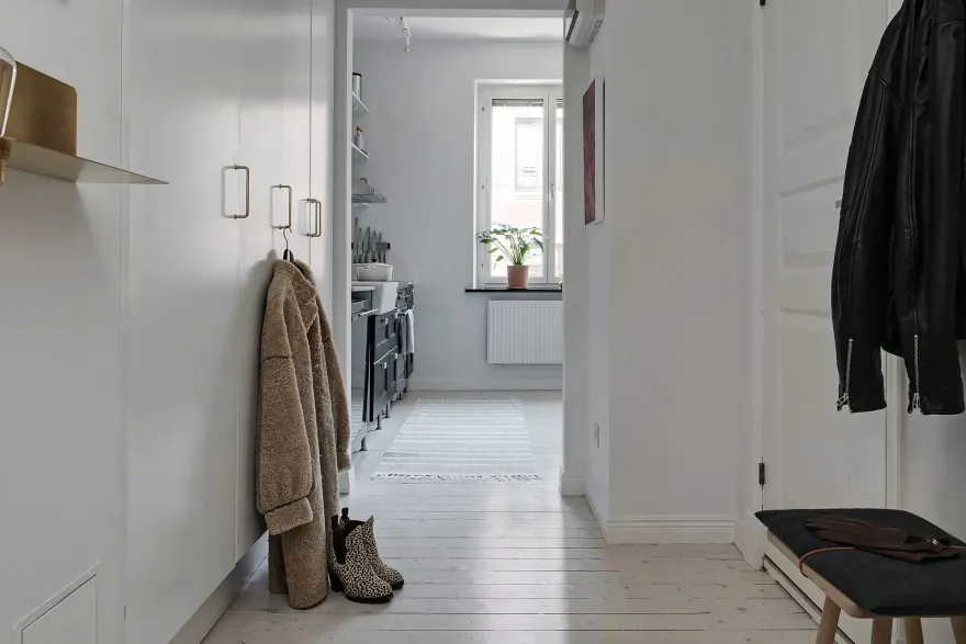 瑞典公寓 | 旧木门的魅力-14