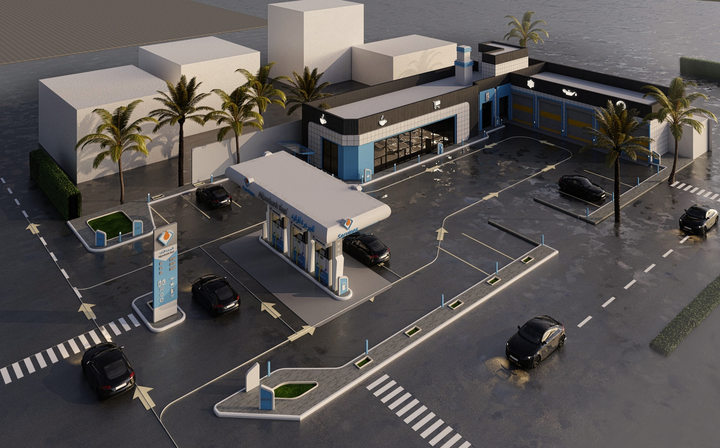 GAS STATION /KSA-5