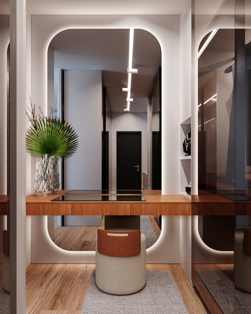 套房主白色丨URB 建筑与工程-11