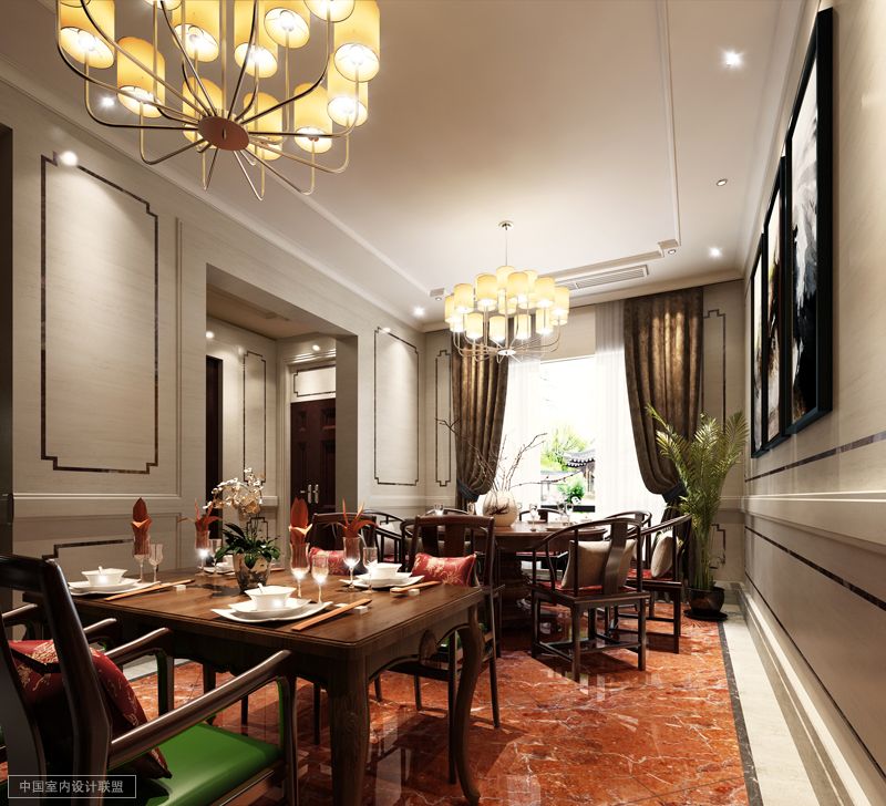 徐梁  浙江万达别墅方案  从法式跳跃到中式-8