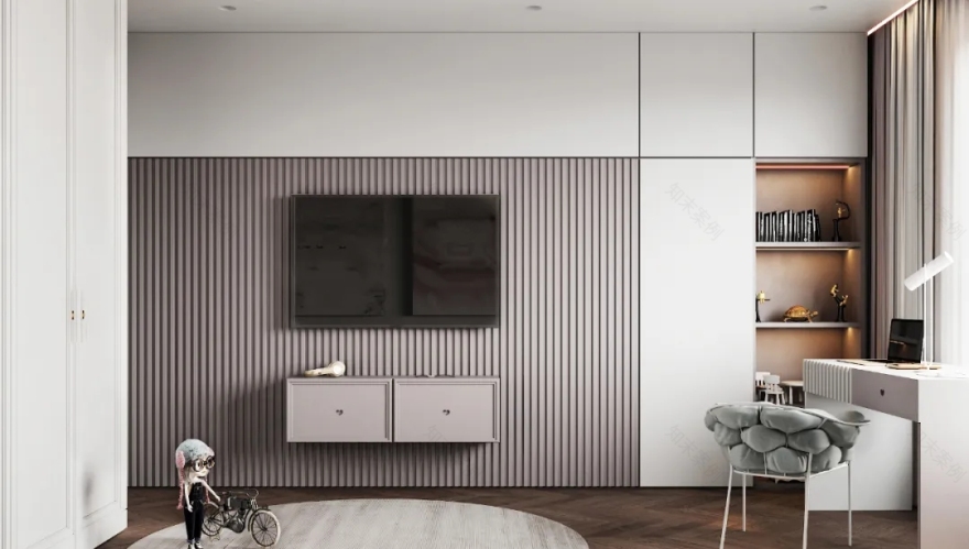 俄罗斯简约风的小公寓-22