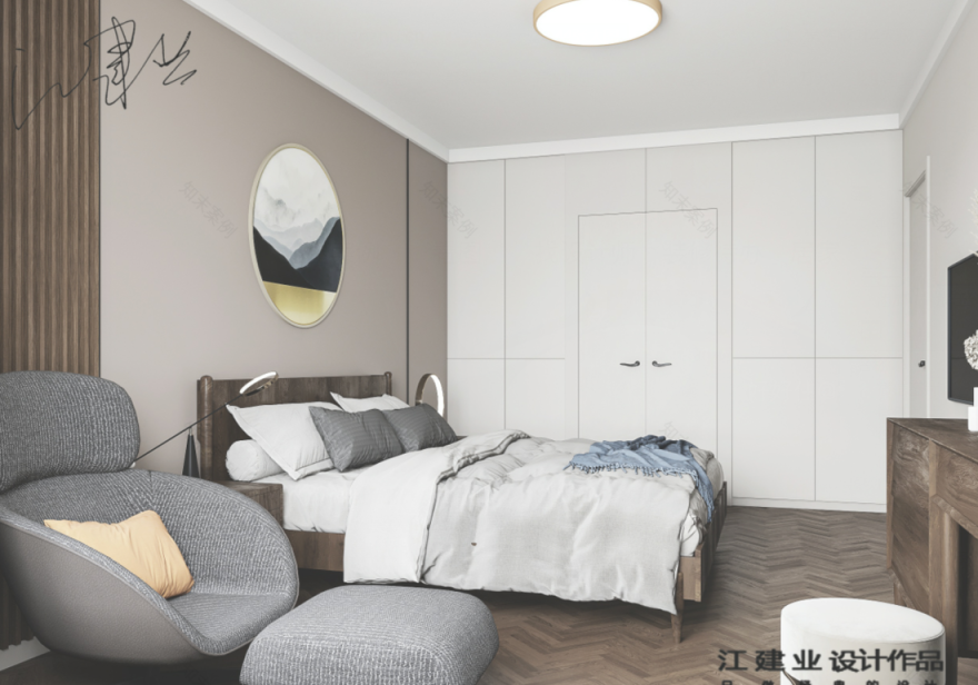 江建业简约平层家-64