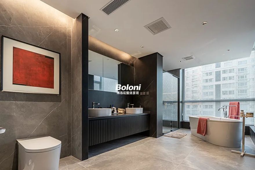 高级灰++简约风,打造惊艳新居丨中国北京丨Boloni-47