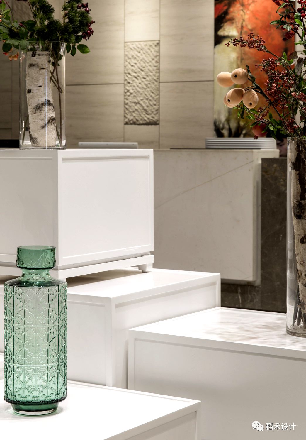 暖棕色调打造温馨空间——鸿宝大酒店室内设计-6