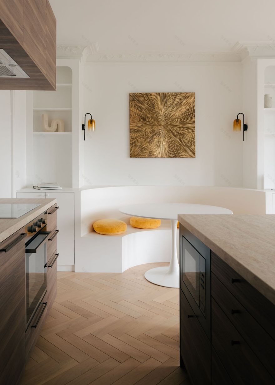 巴黎特内斯区50平米精致公寓设计丨法国巴黎丨Bän Architecture-12