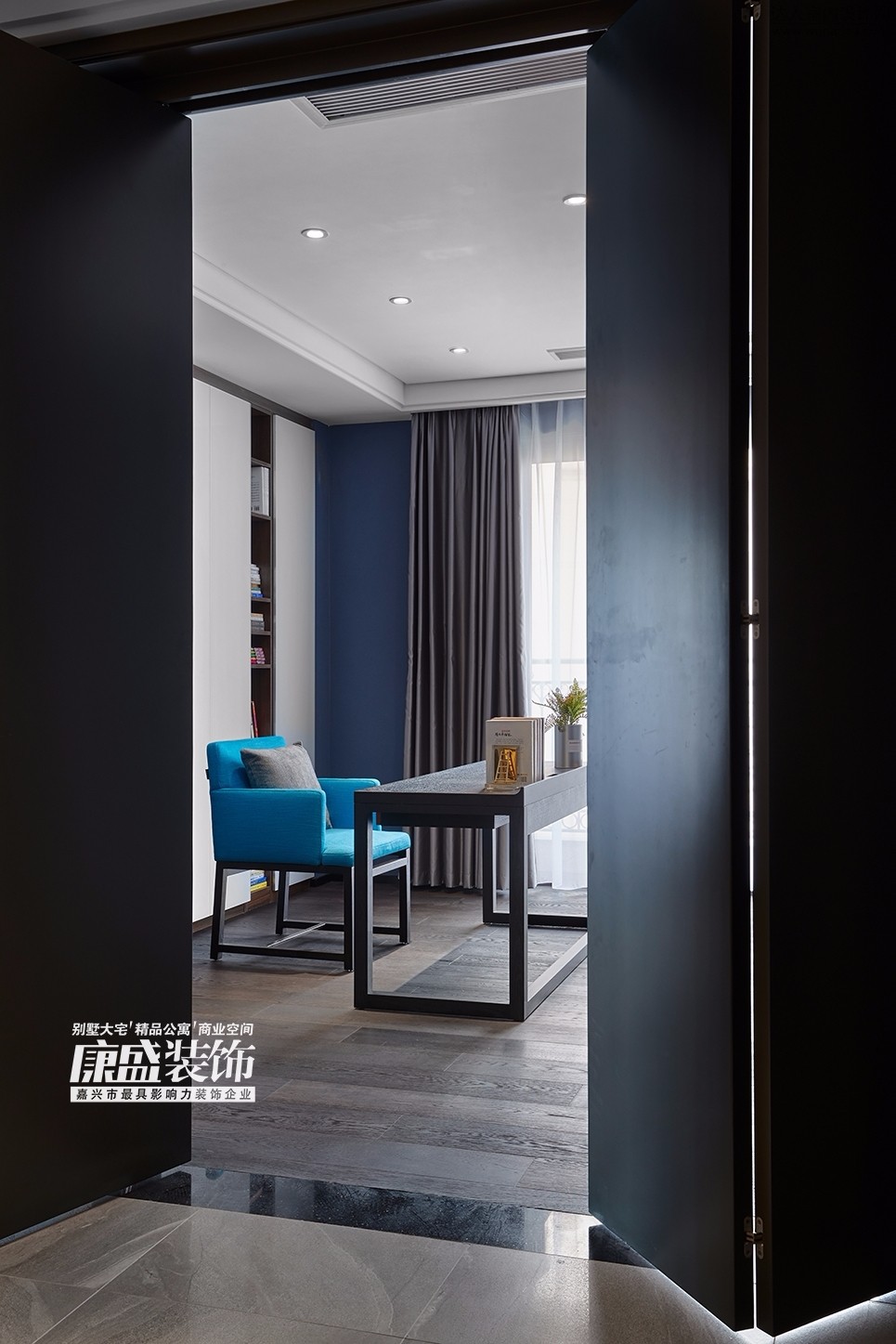 浙江嘉兴 240㎡现代简约大宅设计-23