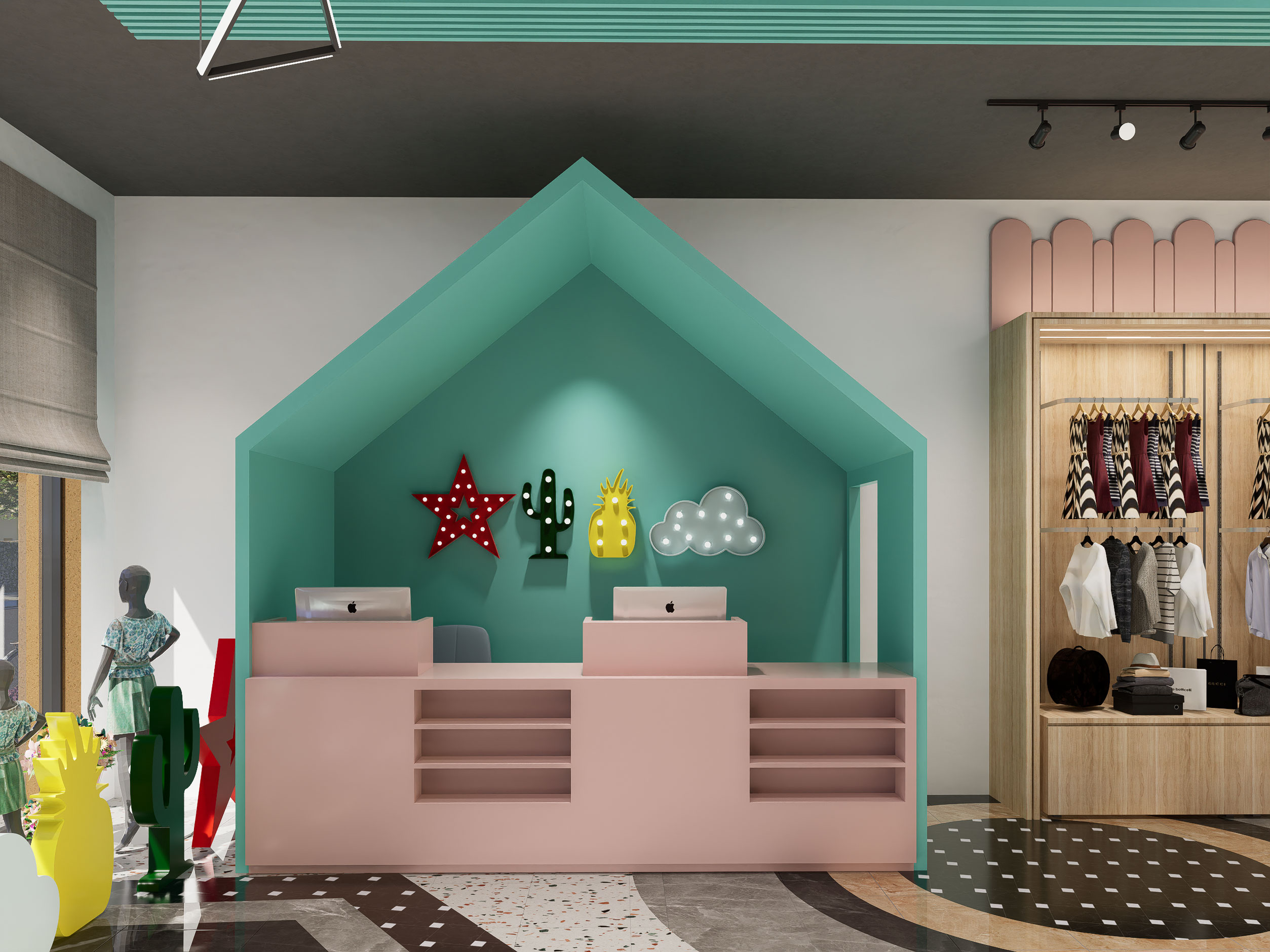 Kids Garment Shop Interior-15