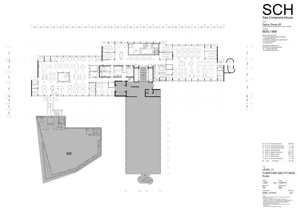 伦敦 Sea Containers 建筑翻新 | 颠覆传统的创新办公空间-38