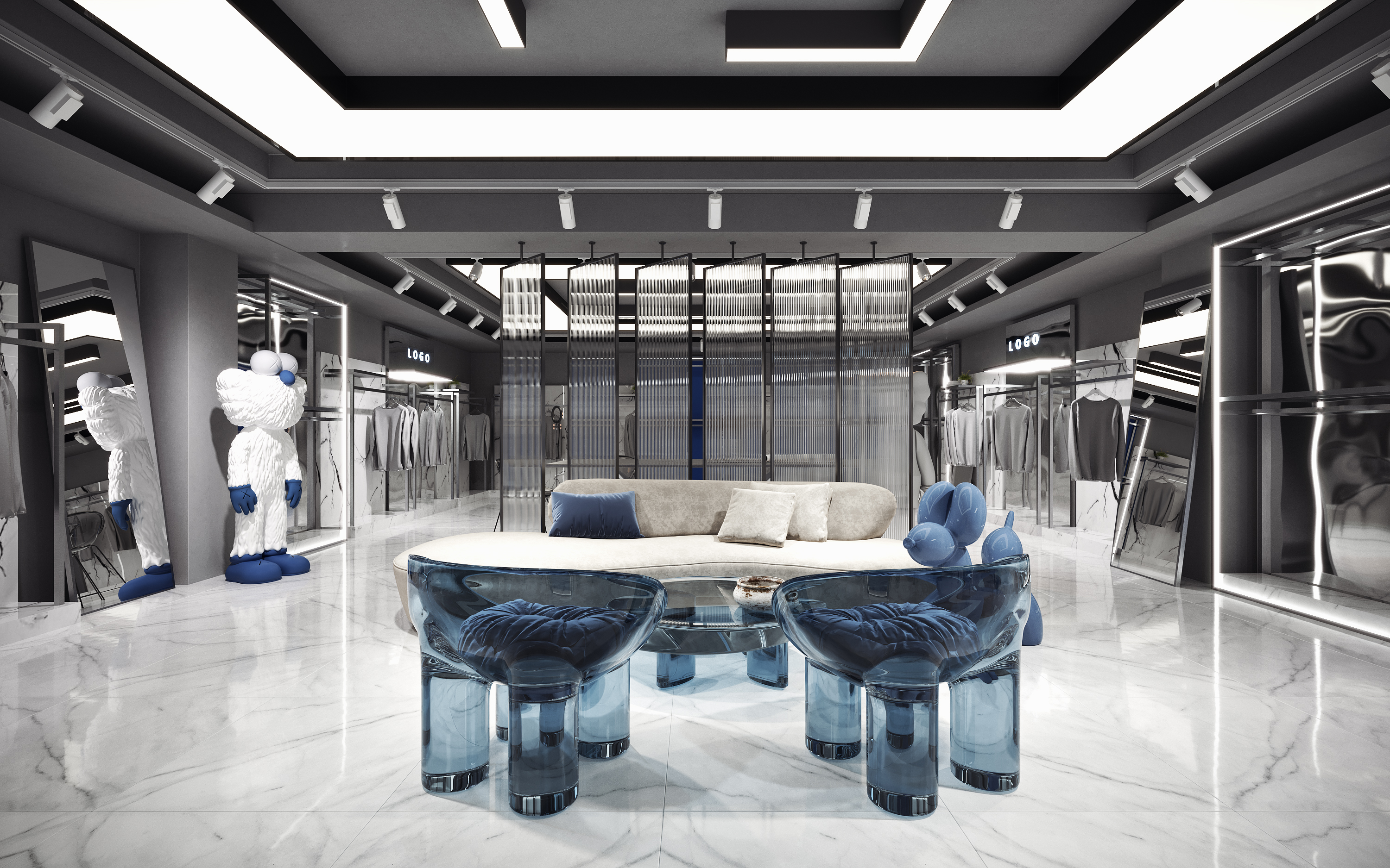 现代服装店设计-1